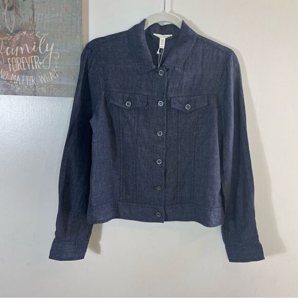 Eileen Fisher Blue Organic jacket - Picture 11 of 15